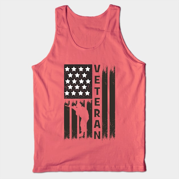 Veteran Tank Top by SrboShop